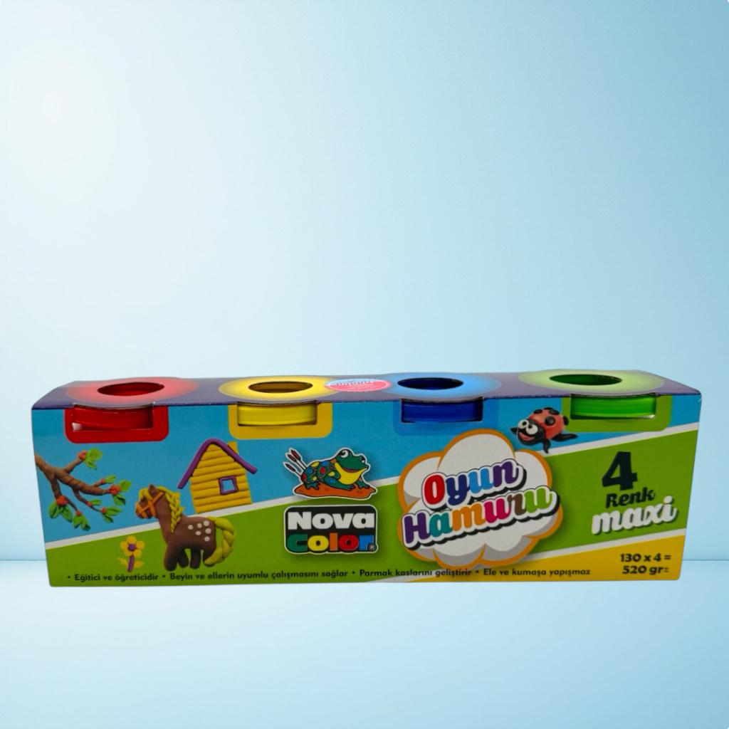 NOVA COLOR 4 RENK OYUN HAMURU